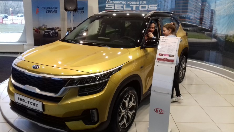 Kia 2020 Селтос черный