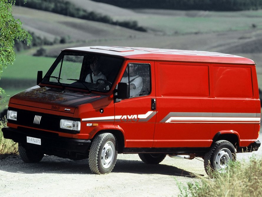 Fiat Ducato van 4x4 1989