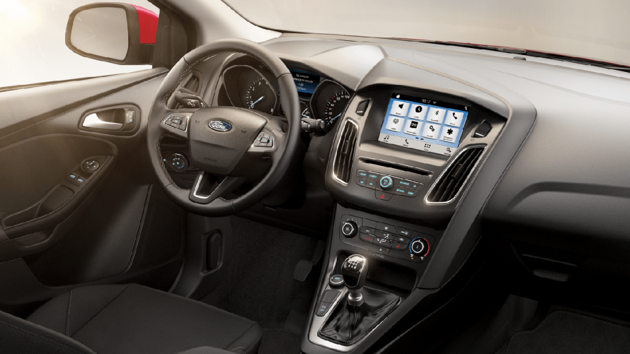 Ford Focus 3 Рестайлинг седан салон