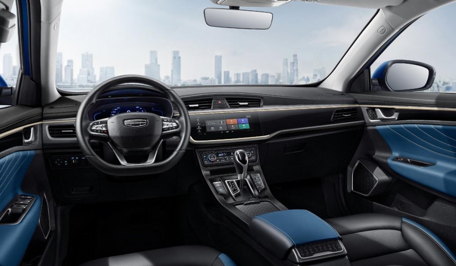 Geely Preface 2021 салон