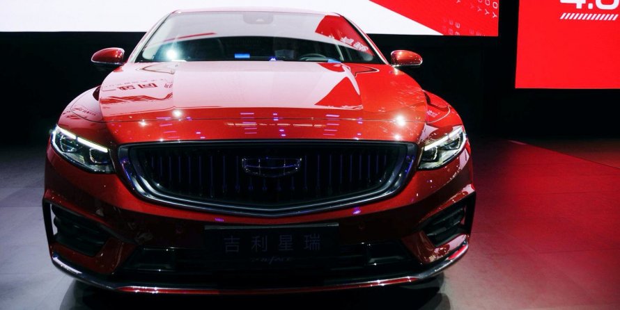 Новый седан Geely Preface