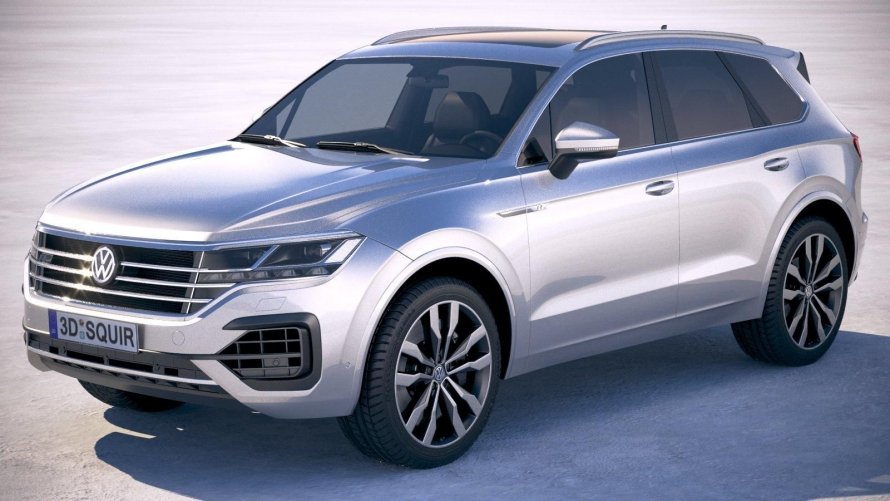 VW Touareg 2020 черный