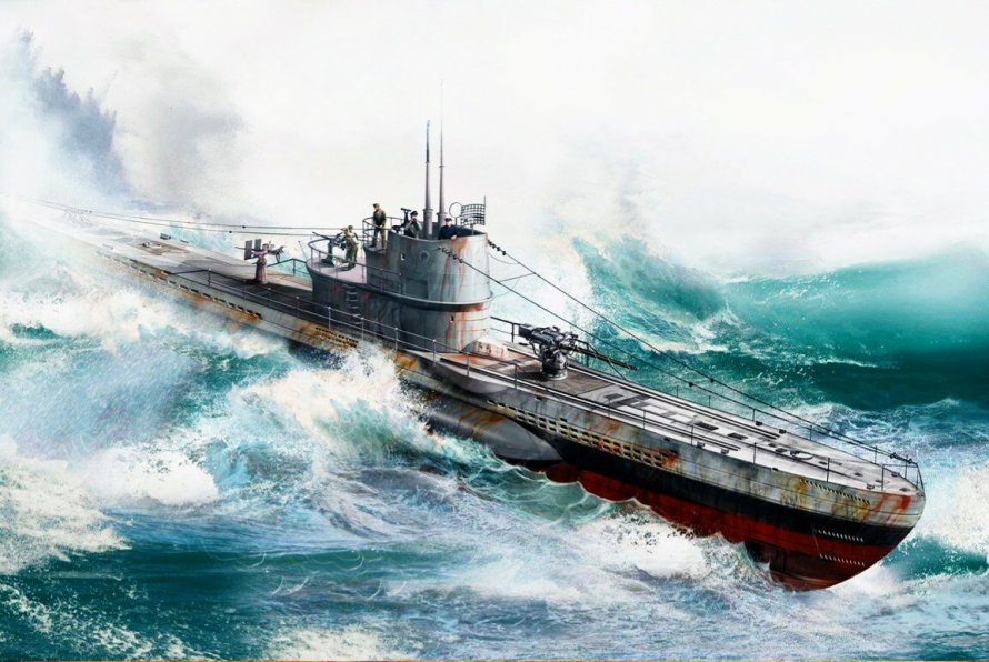 Revell u Boat 1/125 u-99