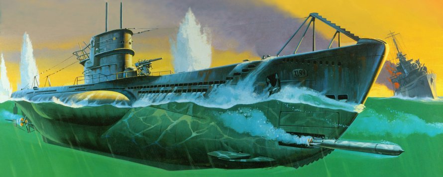 Revell 05100 German Submarine Type VII C 41 Atlantic Version