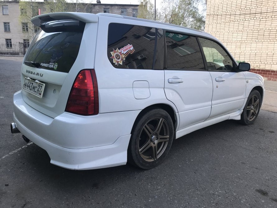 Subaru Forester STI кросс спорт