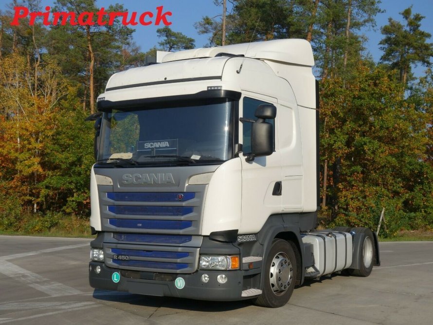 Скания r450 Highline Стримлайн на низкопрофильной резине