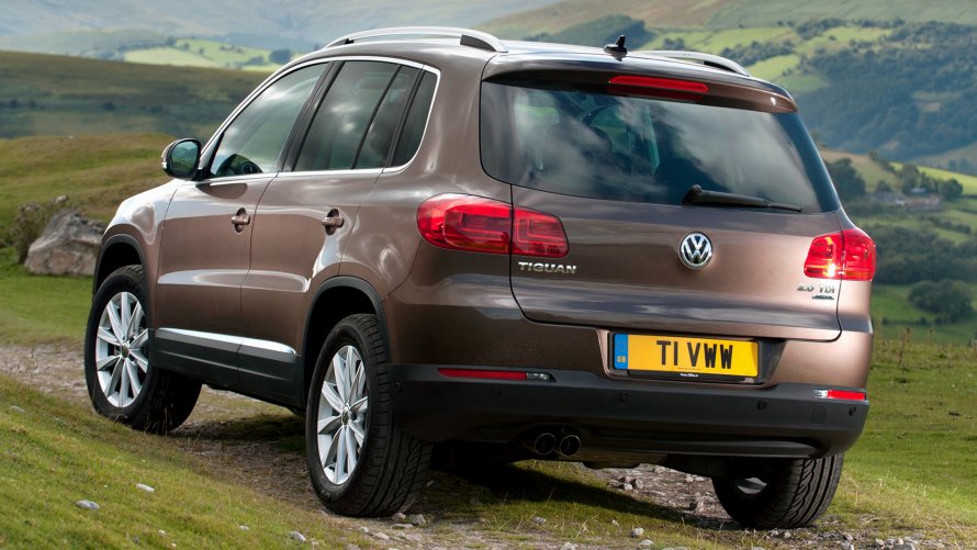 Volkswagen Tiguan 2014 сзади
