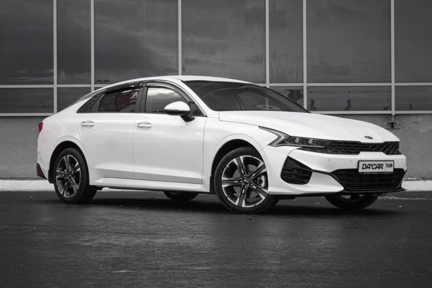 Kia k5 2020 белая