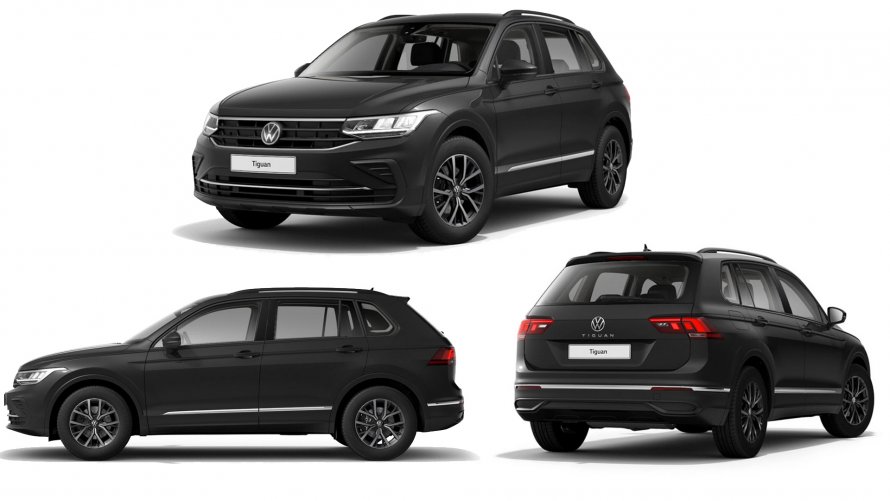 Volkswagen Tiguan 2021 черный