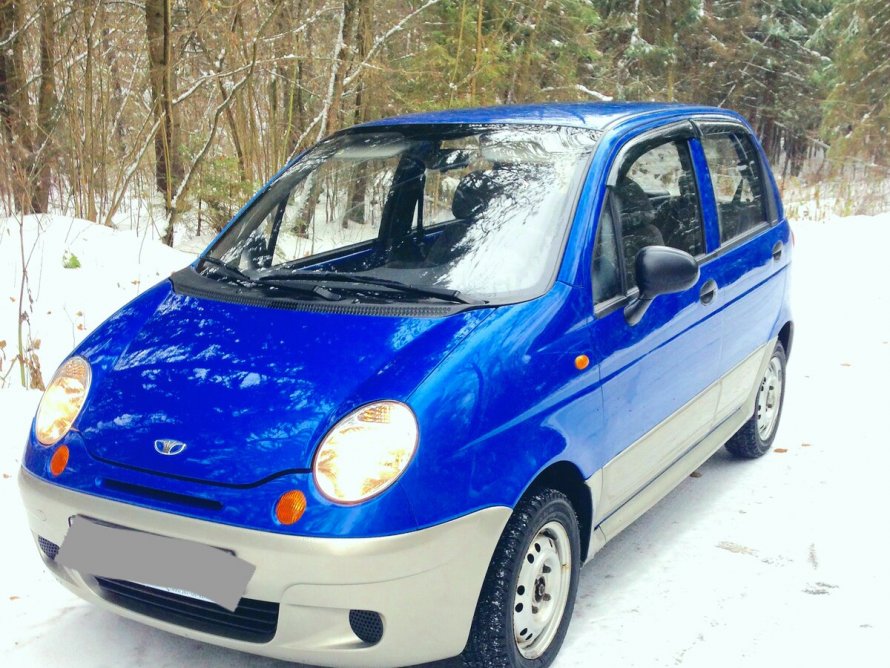 Daewoo Matiz синий