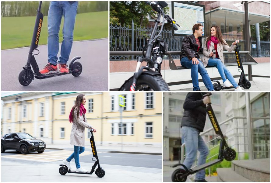 Электросамокат Novelty Electronics FITRIDER