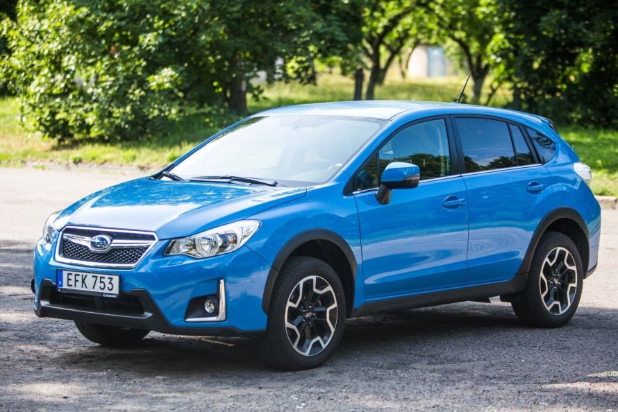 Subaru XV 2017 голубой