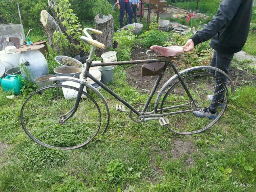 Велосипед Урал зелёный