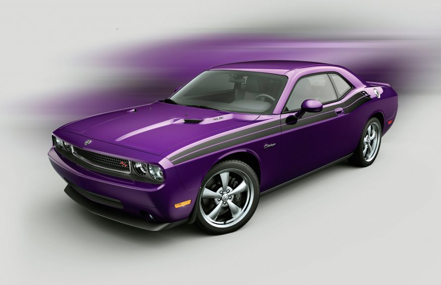 Dodge Challenger srt8 фиолетовый