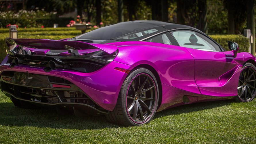 MCLAREN 720s фиолетовый