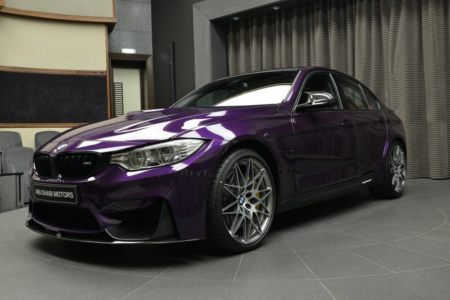 BMW m5 f90 Twilight Purple