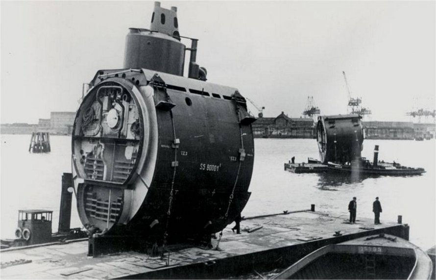 Немецкая подводная лодка u853