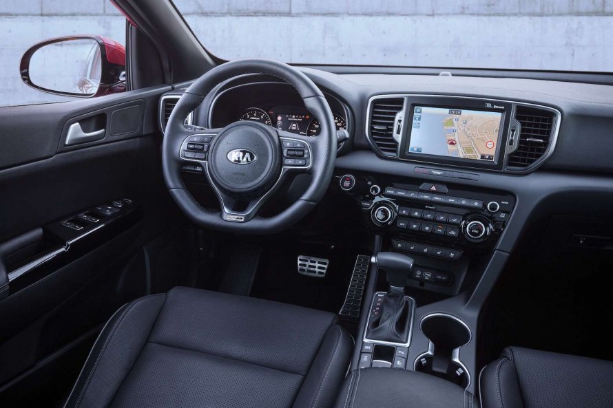 Kia Sportage gt line 2016 салон