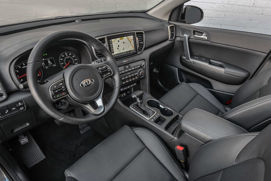 Kia Sportage 2017 салон