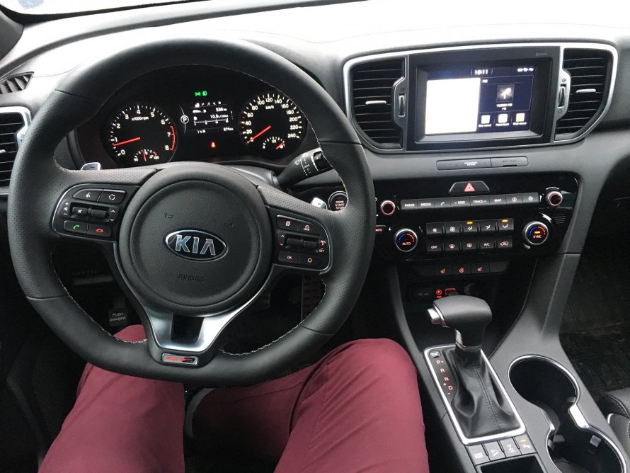 Kia Sportage 2017 салон