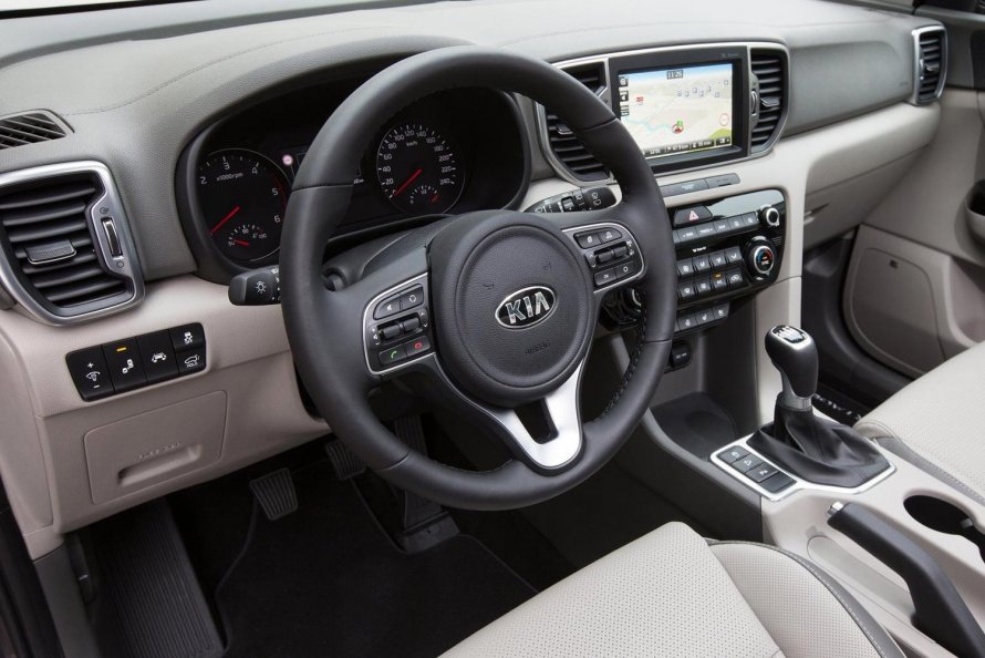 Kia Sportage 2016 салон