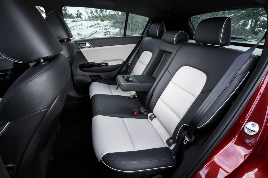Kia Sportage gt line 2016 салон
