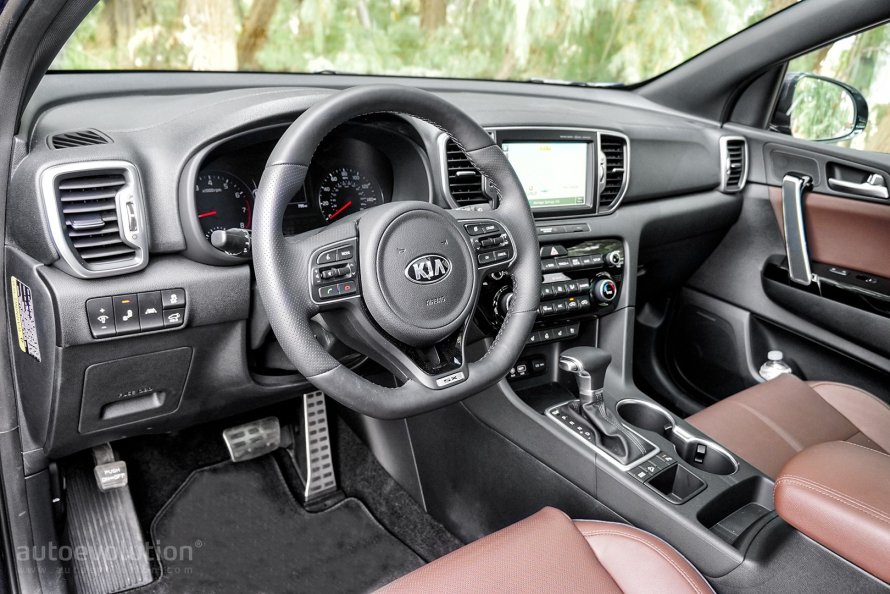 Kia Sportage 2017 салон
