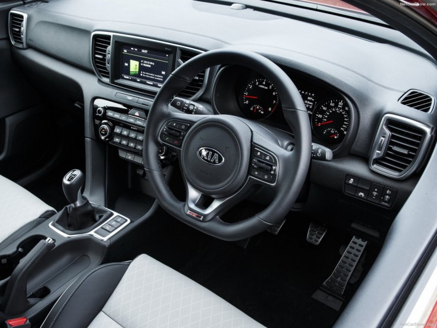 Sportage 2016 салон