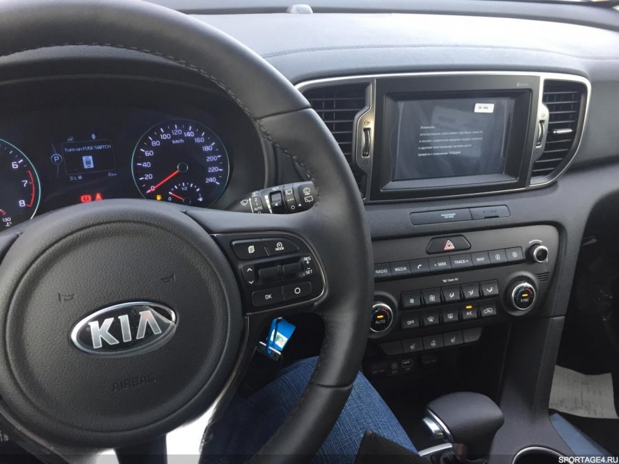 Kia Sportage 4 салон