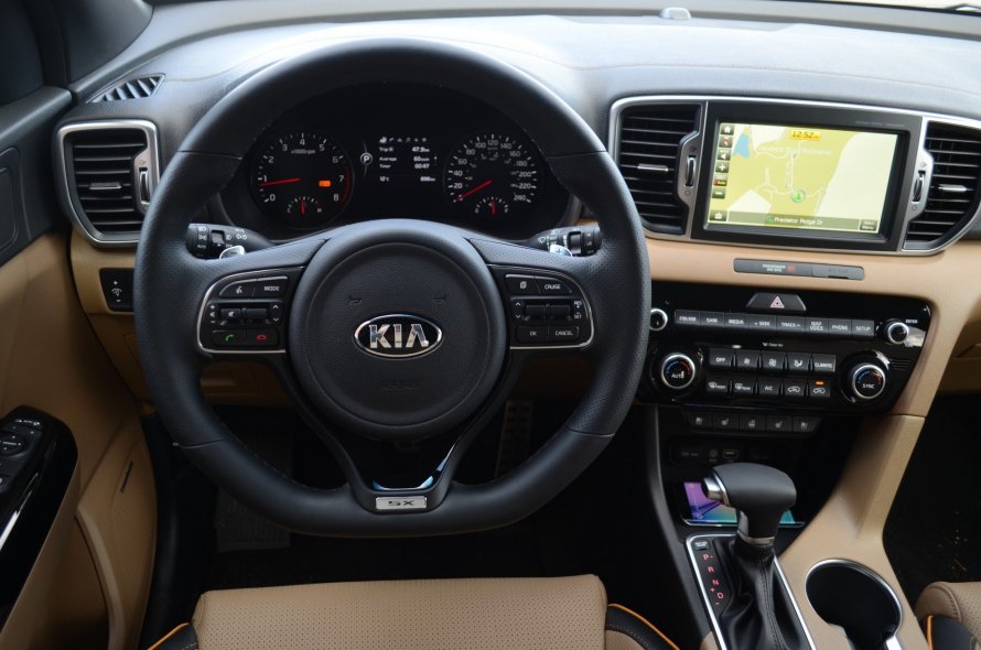Kia Sportage 2017 салон