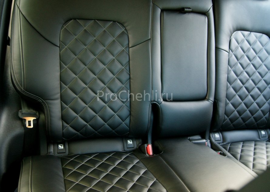 Кожаный салон Kia Sportage 4
