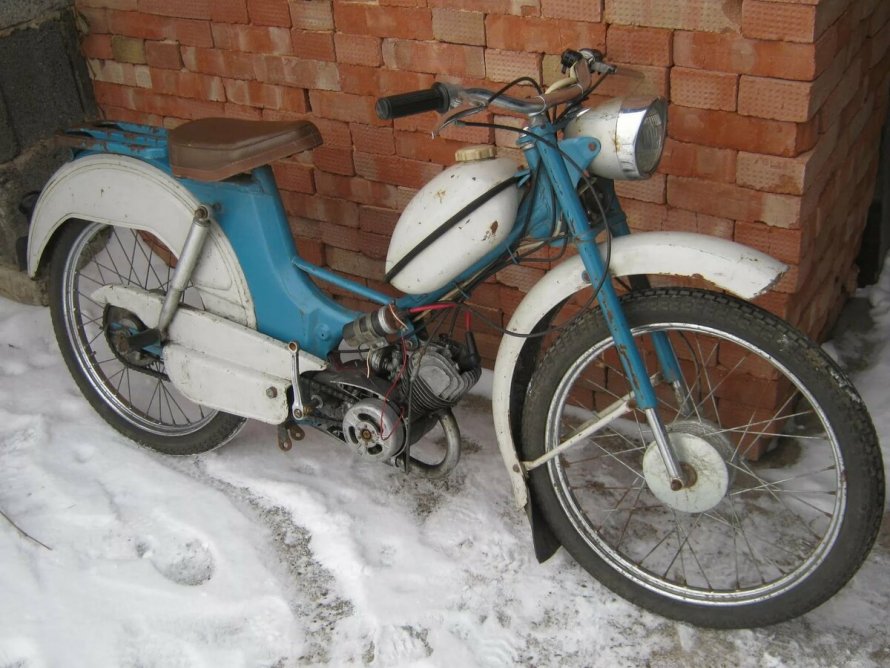 Рига-22 мопед 2 скоростной