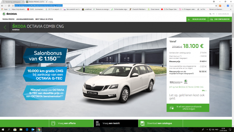 Škoda car Configurator