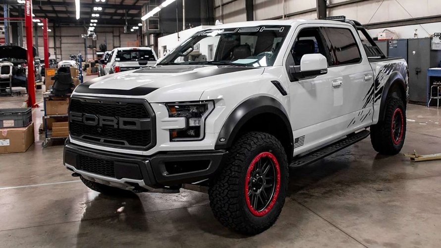 Ford f 150 Raptor White