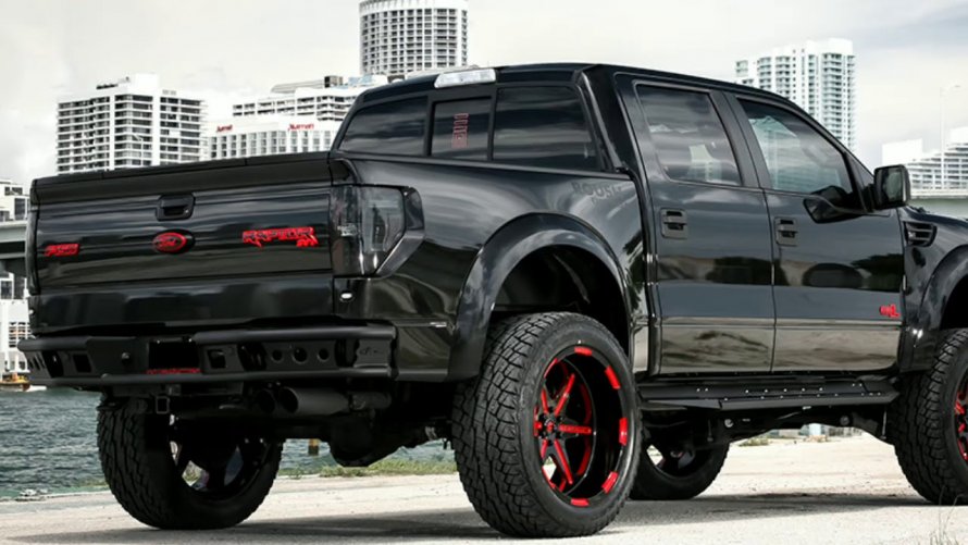 Джип Ford Raptor черный
