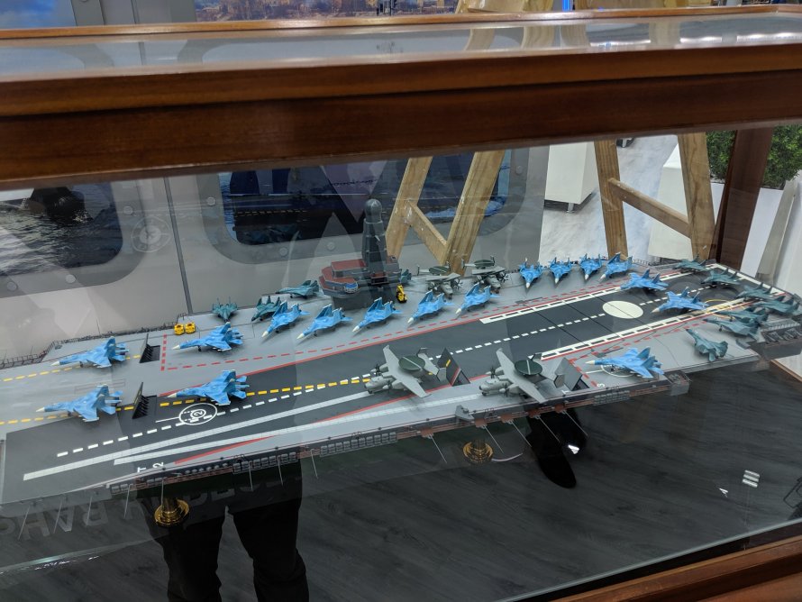 Авианосец Ульяновск проекта 1143.7