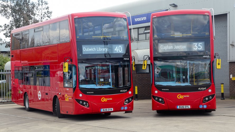 Автобус Volvo b57