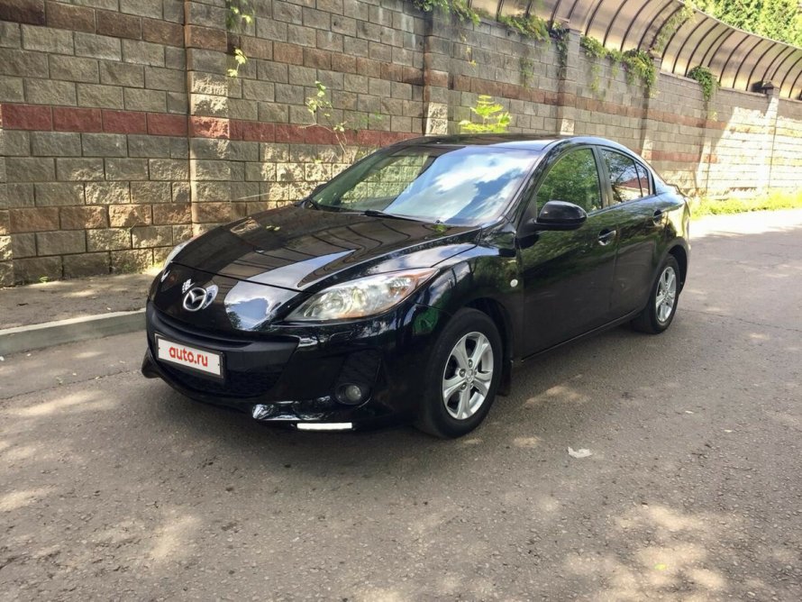 Mazda 3 BK седан черная