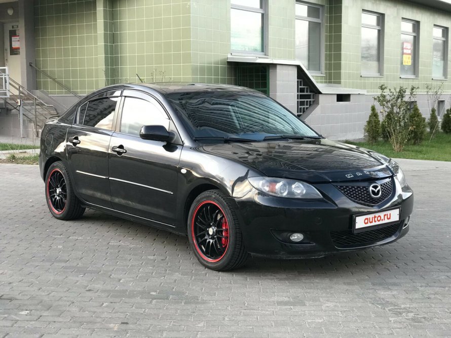Мазда 3 2006 черная