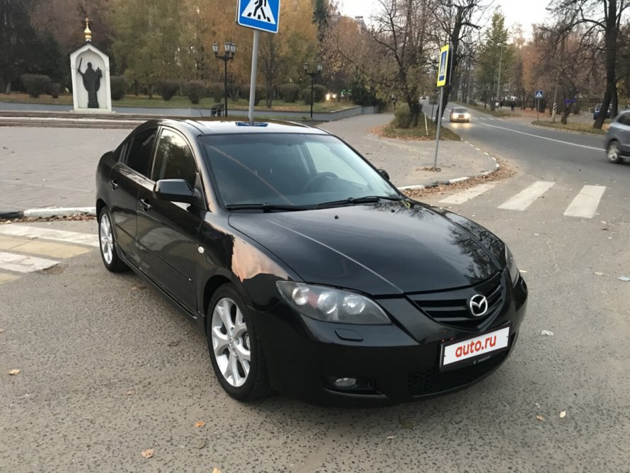 Мазда 3 2011 черная