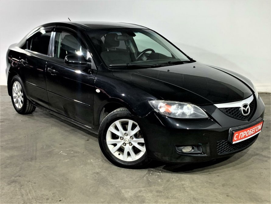 Mazda 3 2007 седан черная
