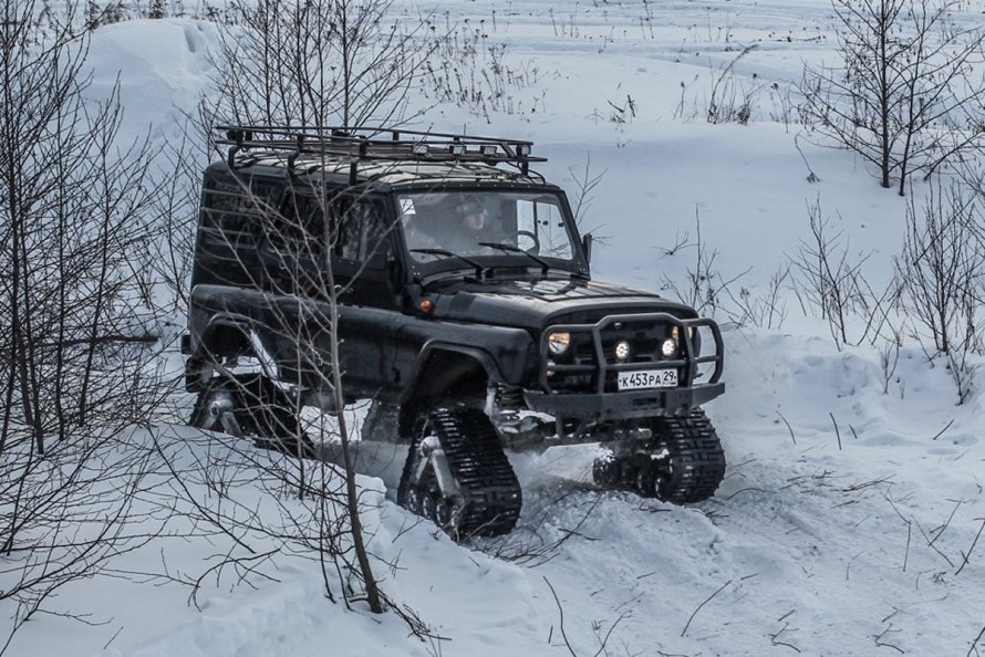 УАЗ Патриот на колесах АВТОРОС