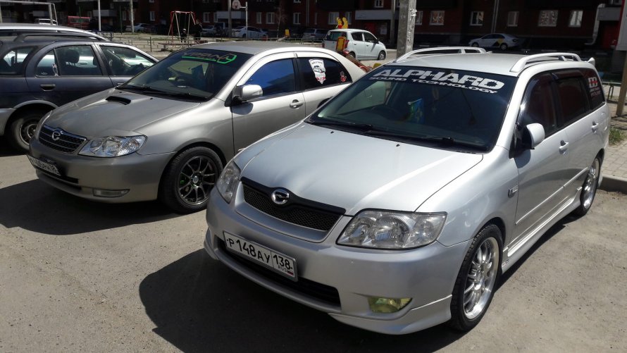 Corolla 121 2003 салон