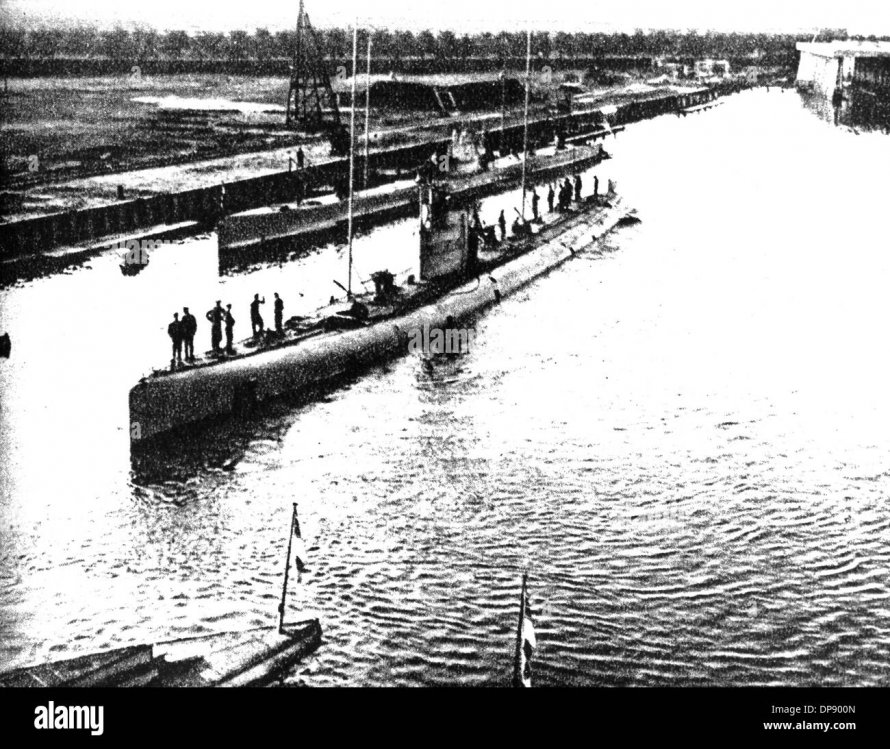 Подводные лодки первой мировой войны 1914-1918