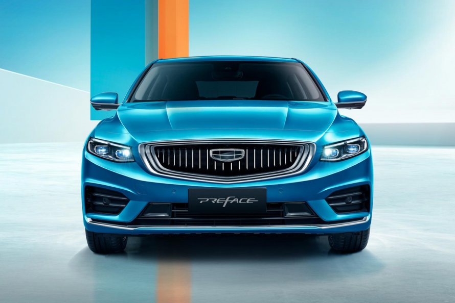 Новый седан Geely Preface
