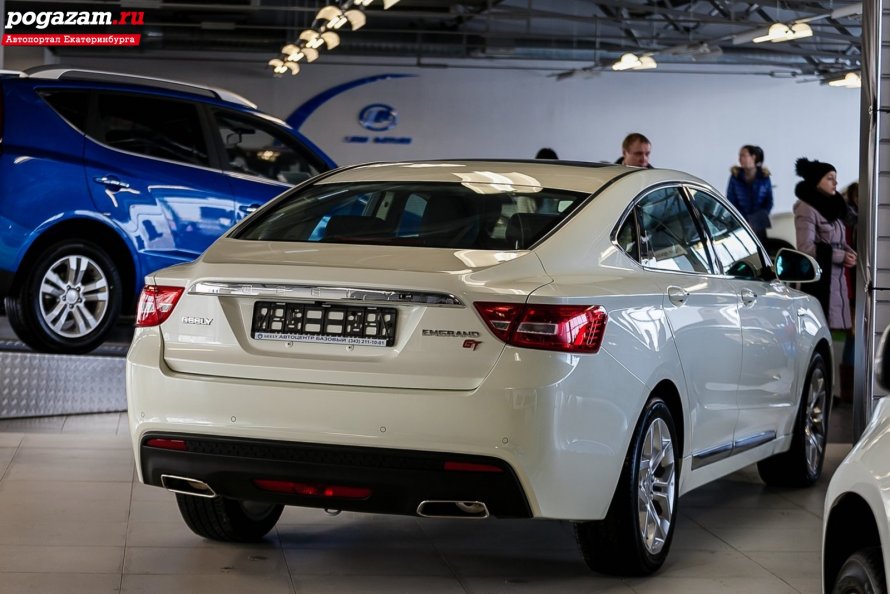 Новый седан Geely Preface