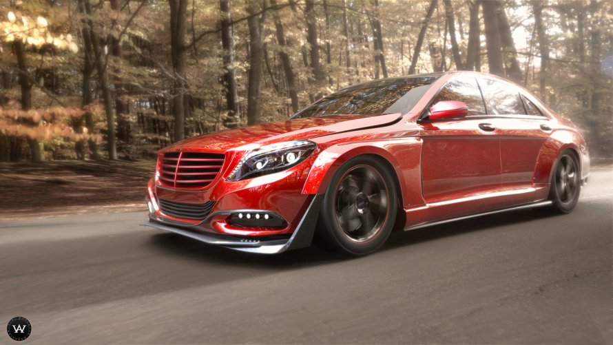 Мерседес CLA 200 красный