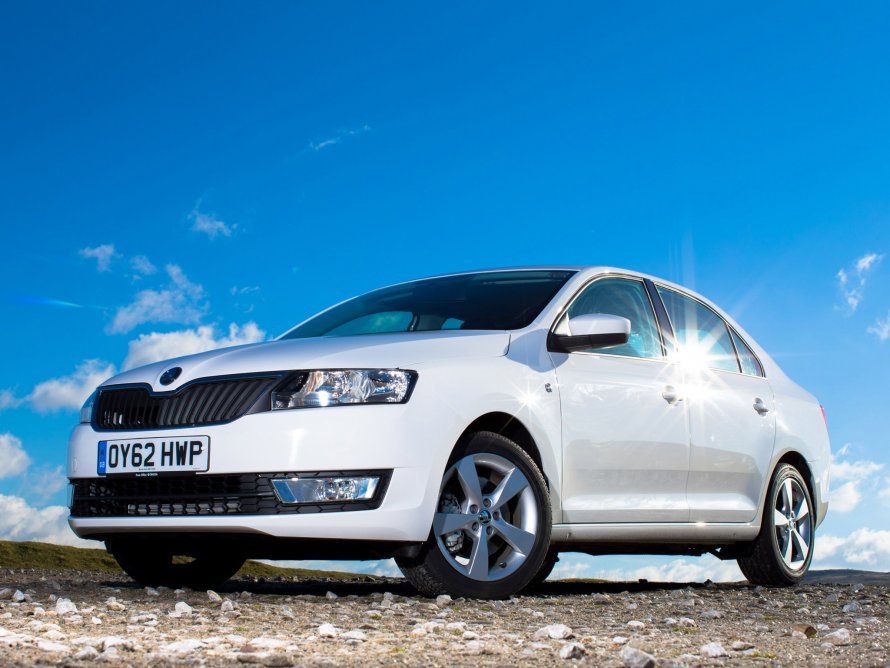 Škoda Rapid 2013 White
