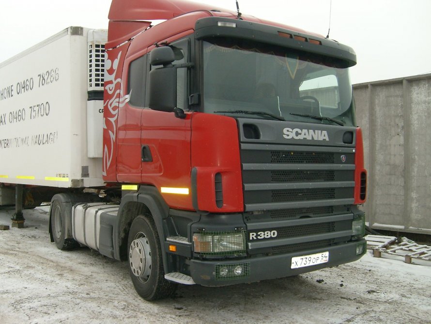 Скания тягач r500