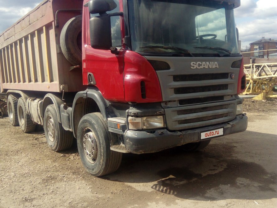 Самосвал Scania p400 8x4 2018